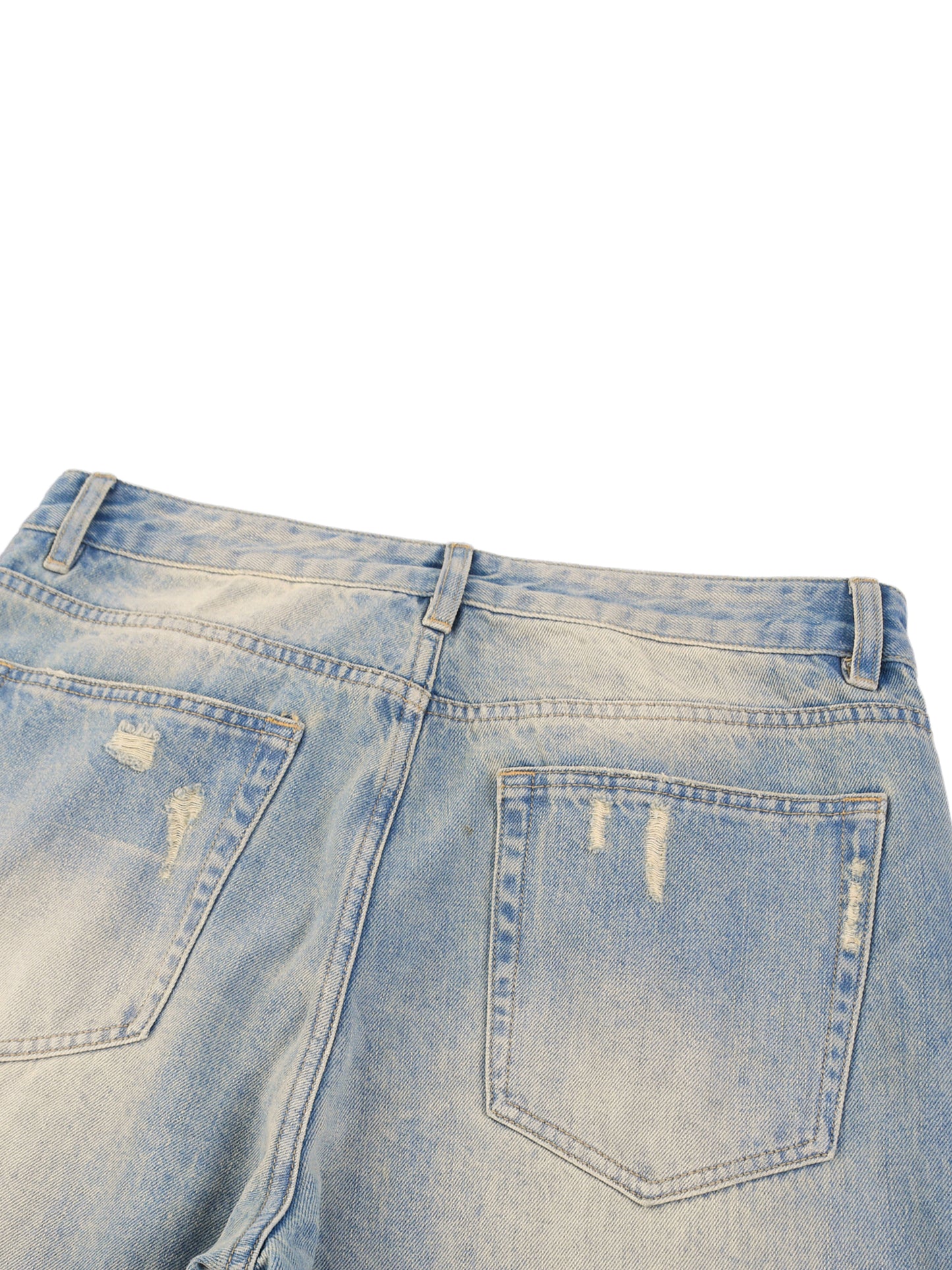 Raw Hem Denim Jeans