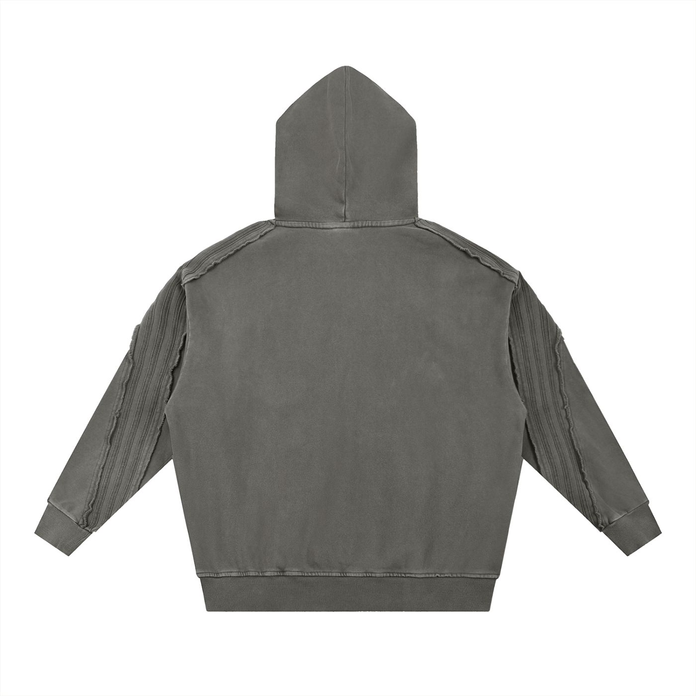 Raw Edged Hoodie