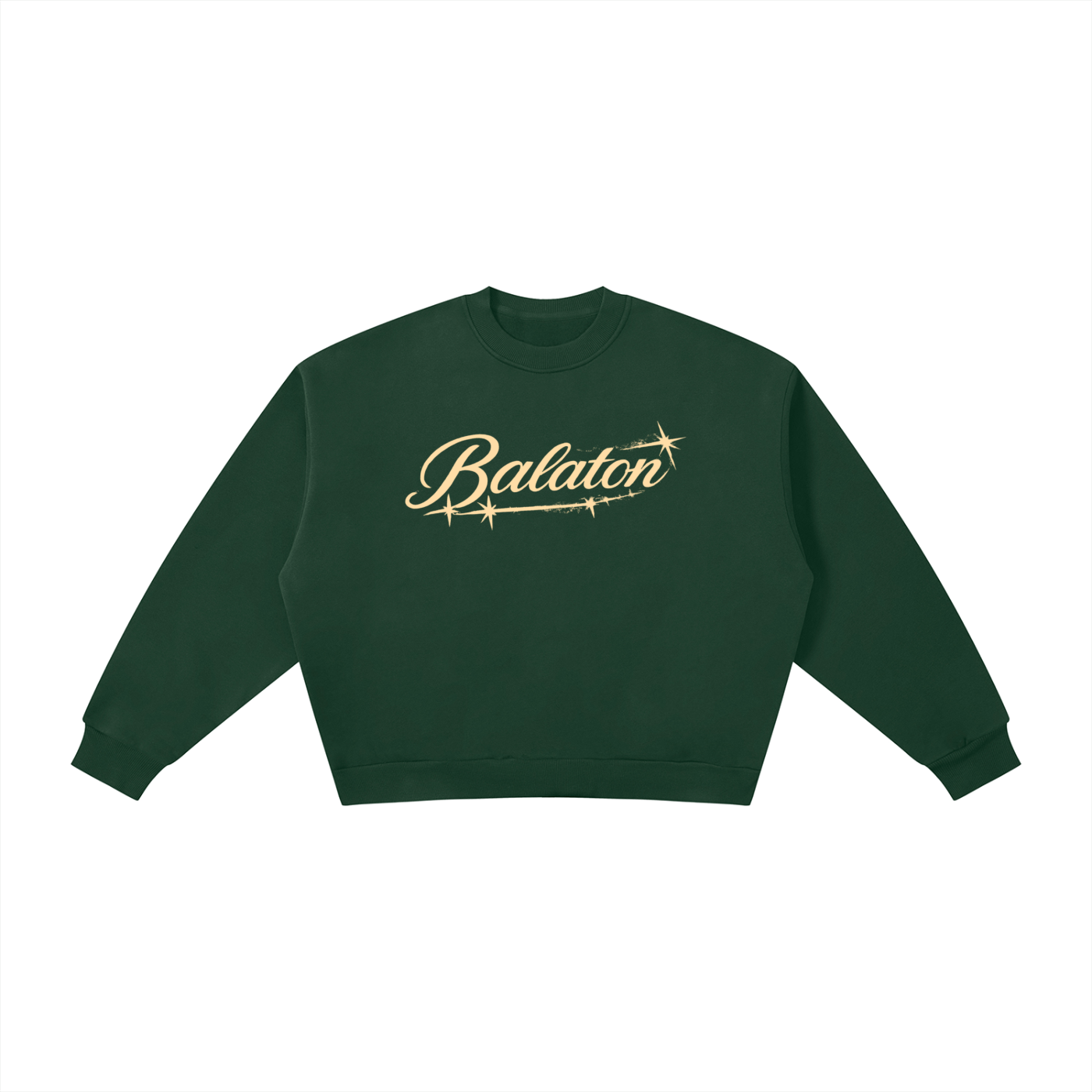 Boxy Fleece Crewneck Sweatshirt