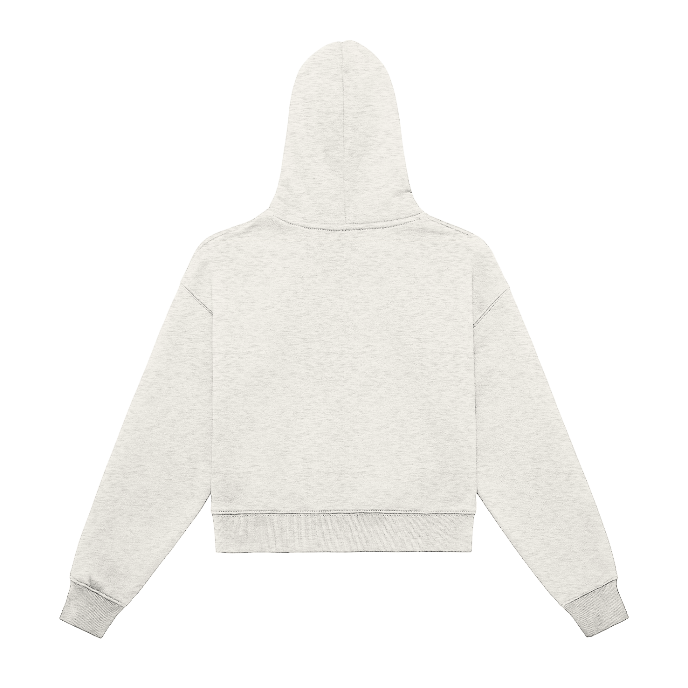 Zip-Up Cropped Hoodie