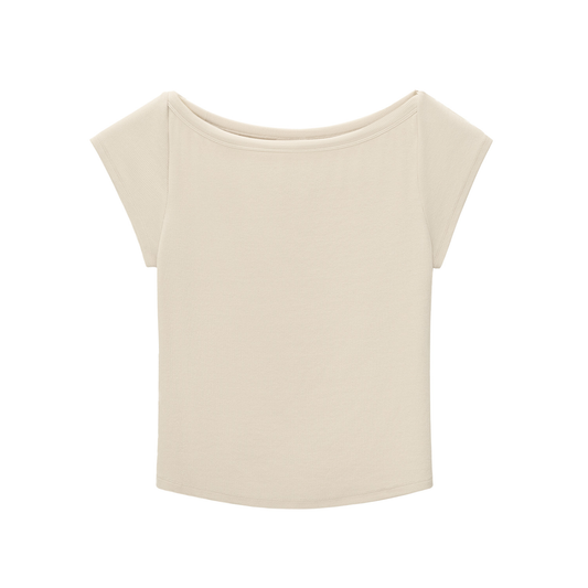 Wide Neck Tee
