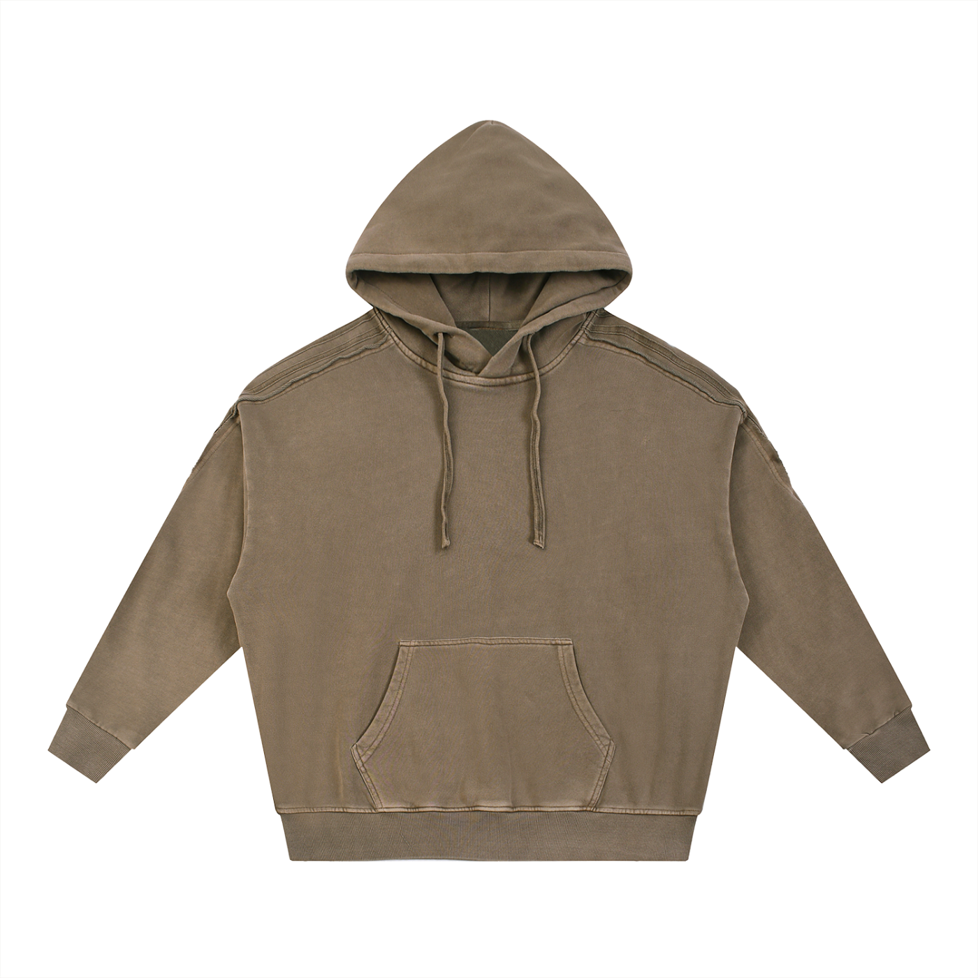 Raw Edged Hoodie