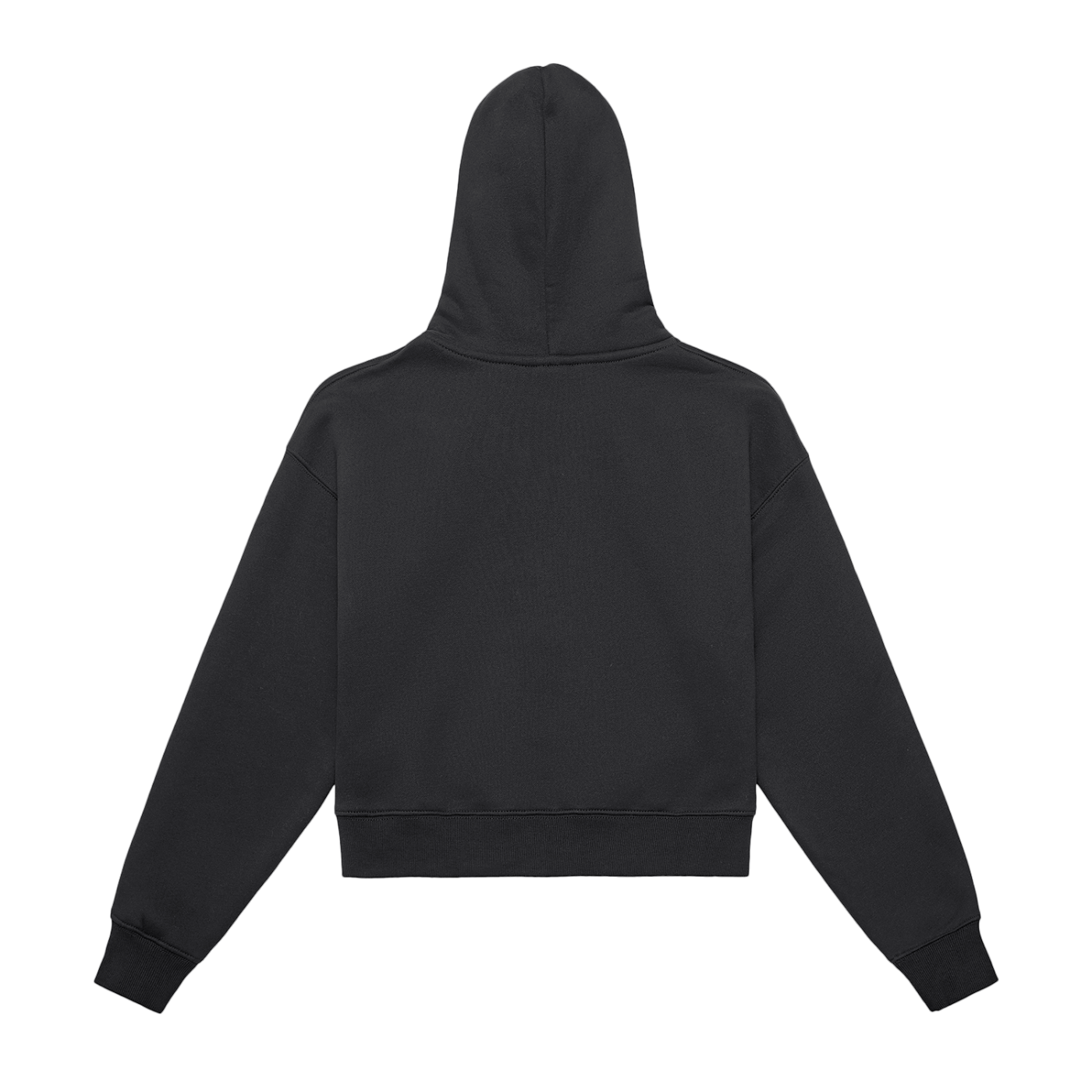 Zip-Up Cropped Hoodie