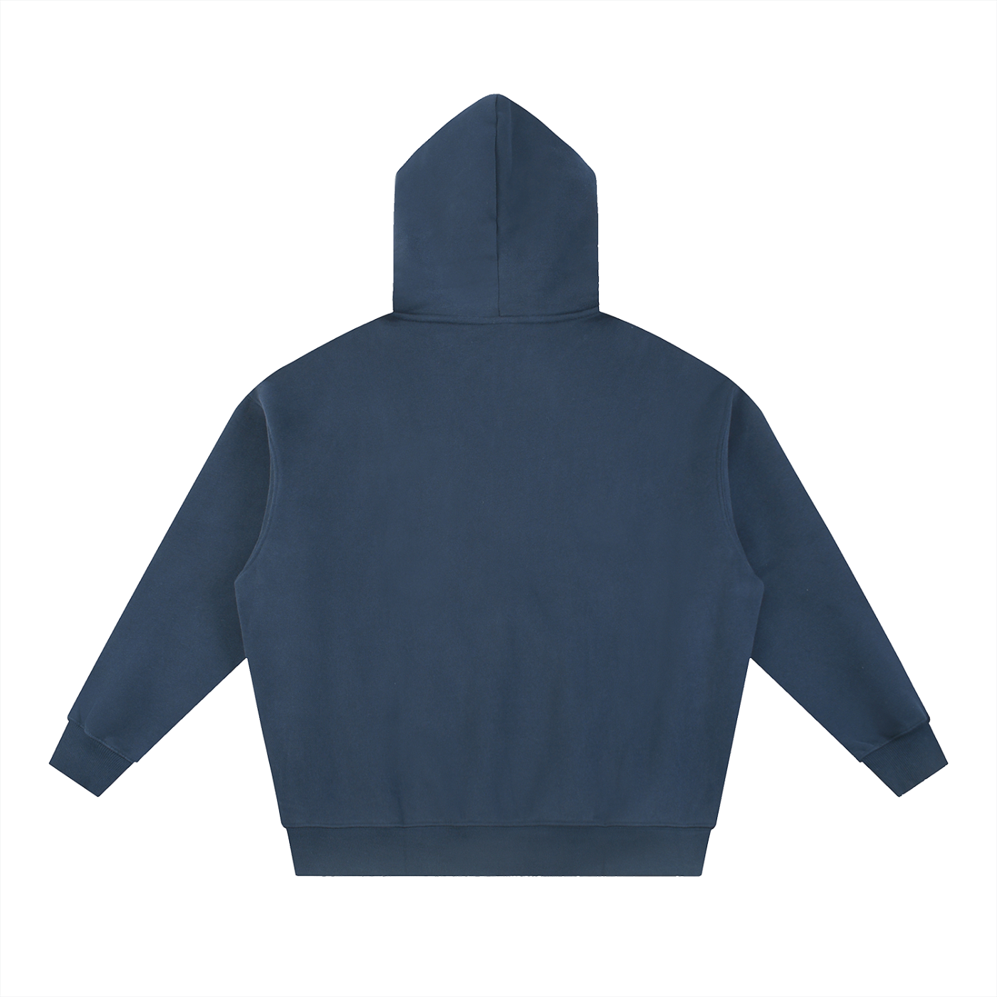 Fleeced Box-Fit Hoodie