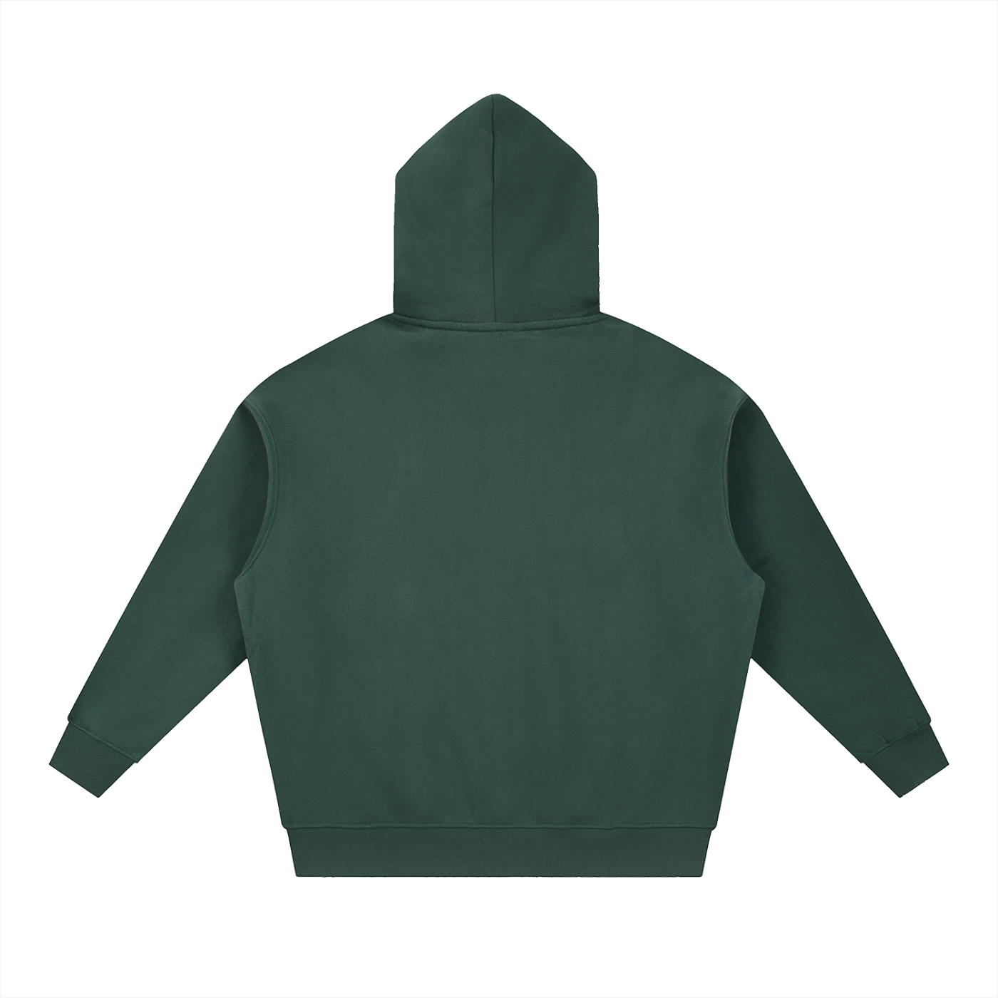 Fleeced Box-Fit Hoodie