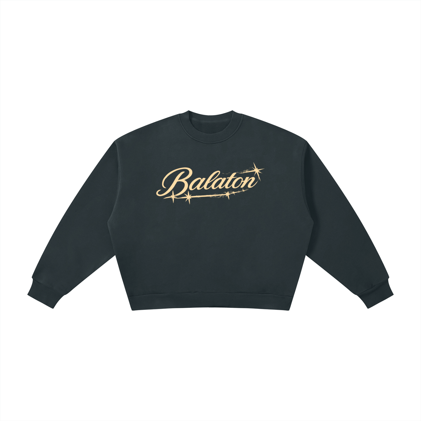 Boxy Fleece Crewneck Sweatshirt