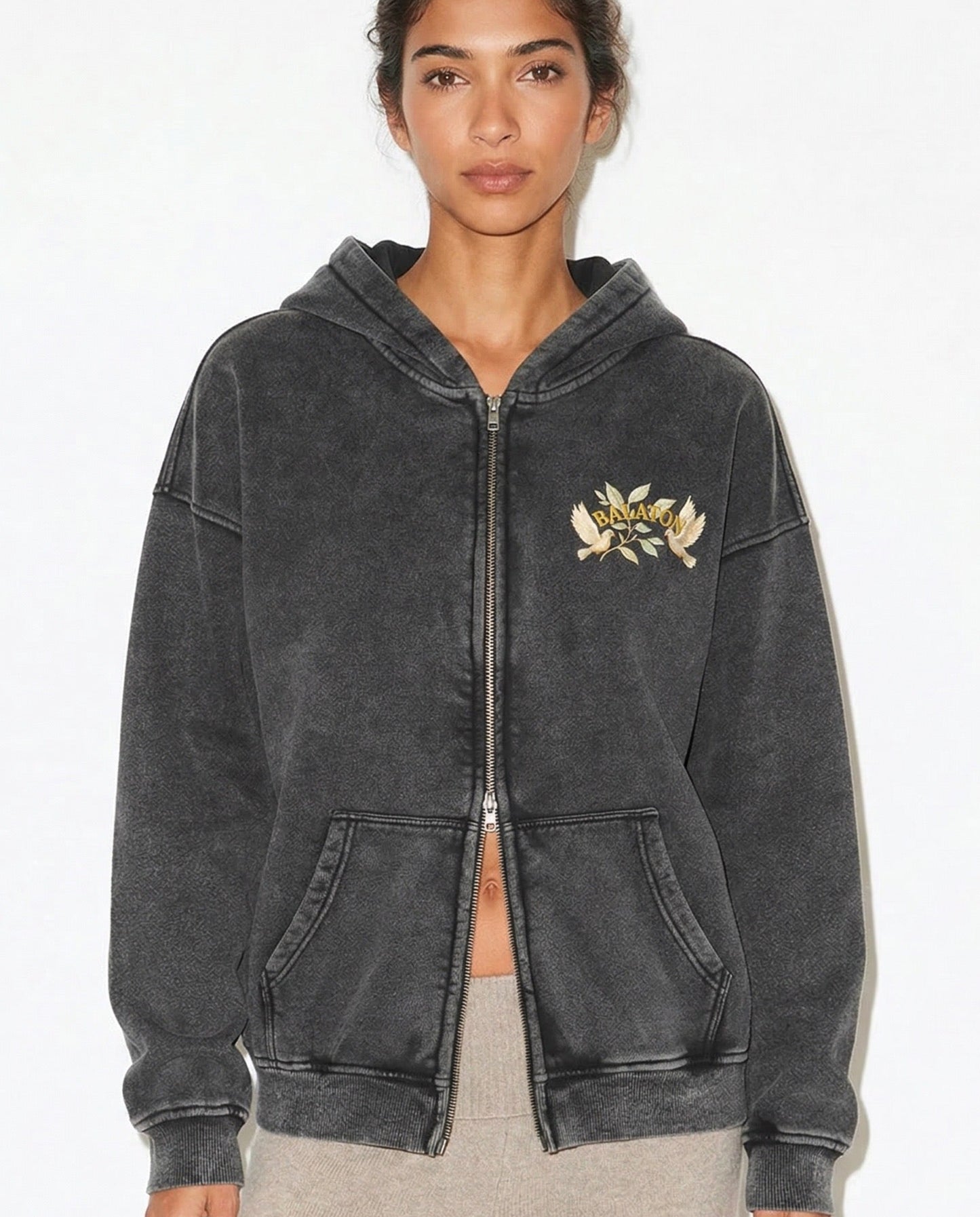 Riviera Zip Hoodie