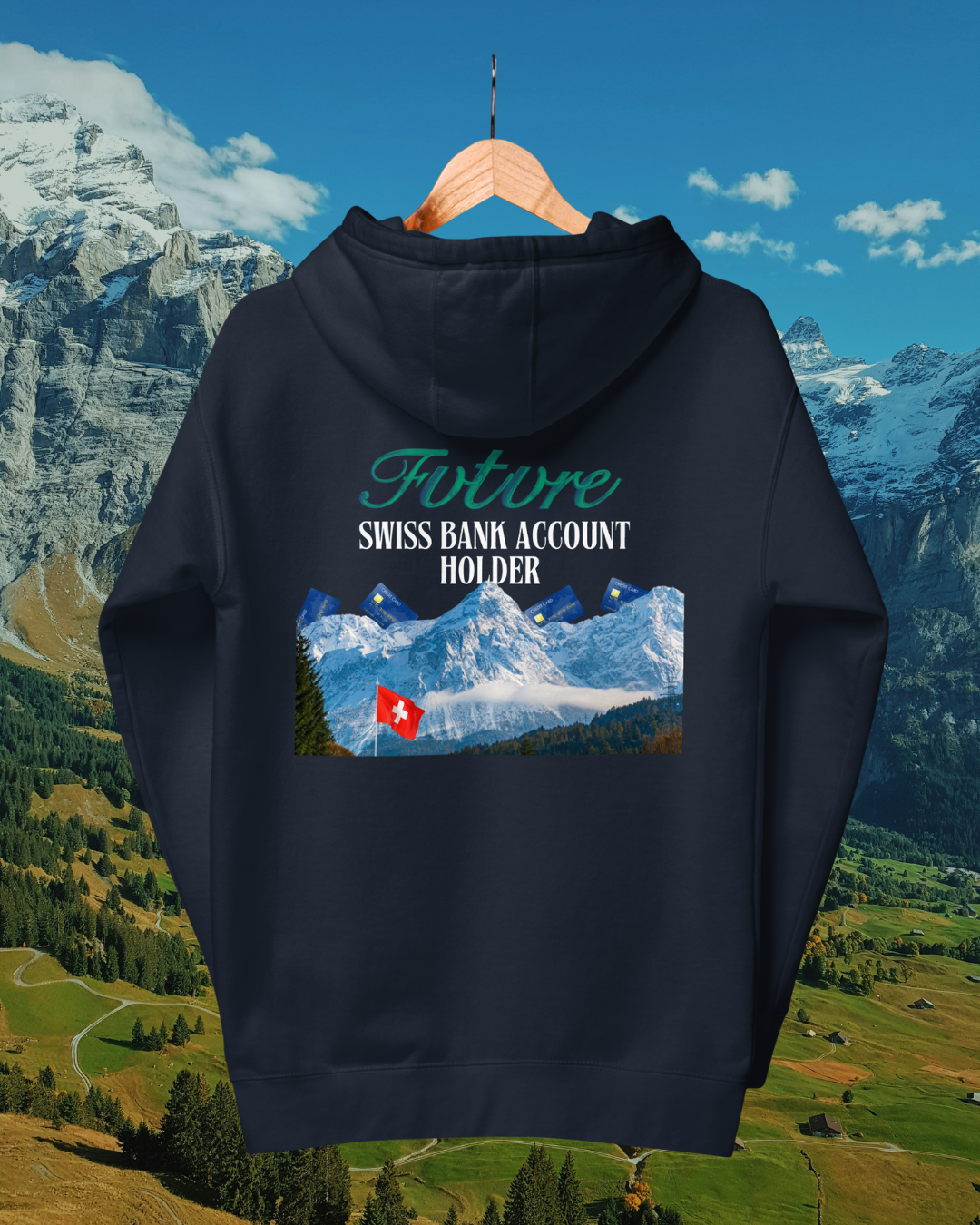 Swiss Graphic Hoodie