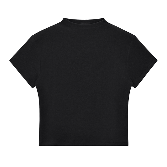 Mock-Neck Tee