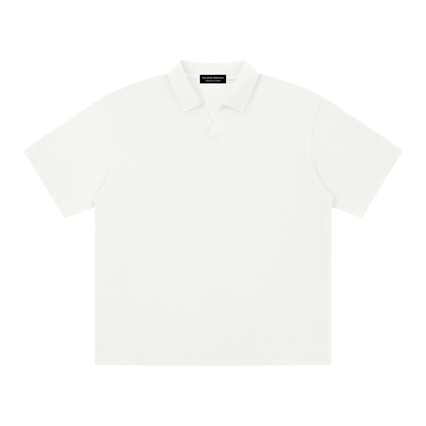 Men's Drop Shoulder Polo Shirt