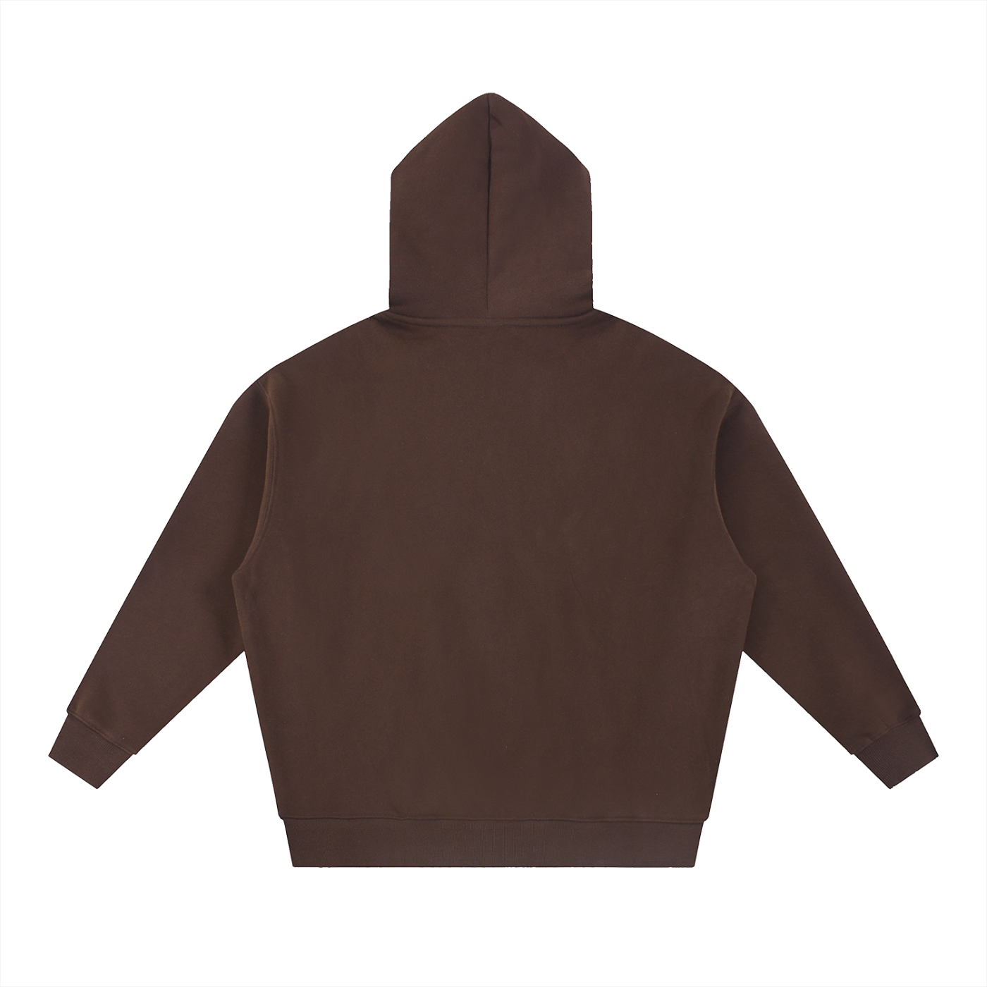Fleeced Box-Fit Hoodie