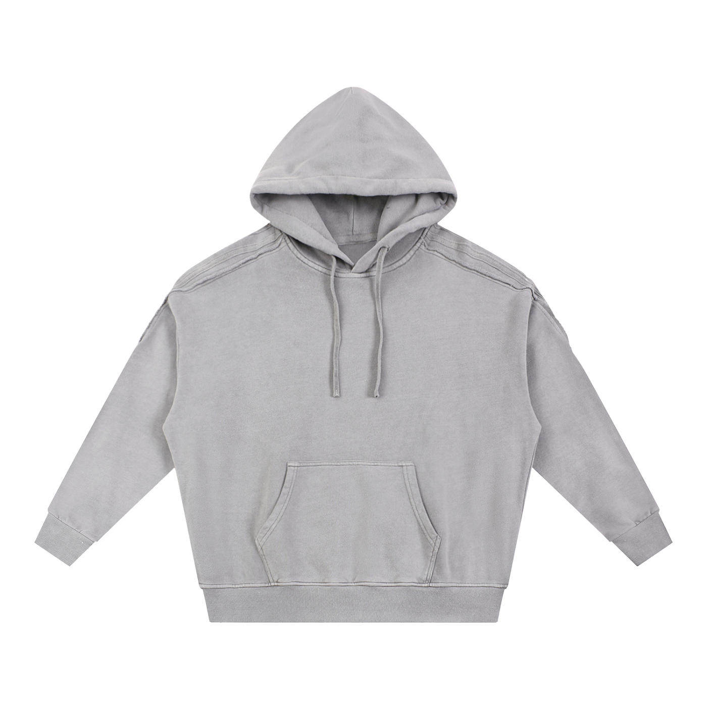 Raw Edged Hoodie