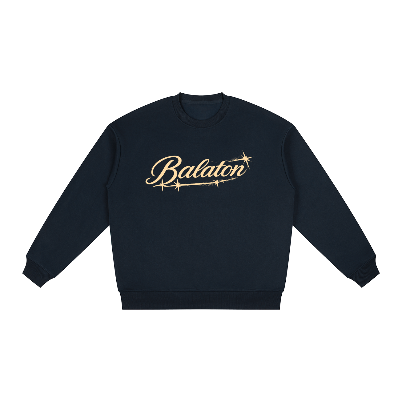 Oversized Drop Shoulder Crewneck Sweatshirt