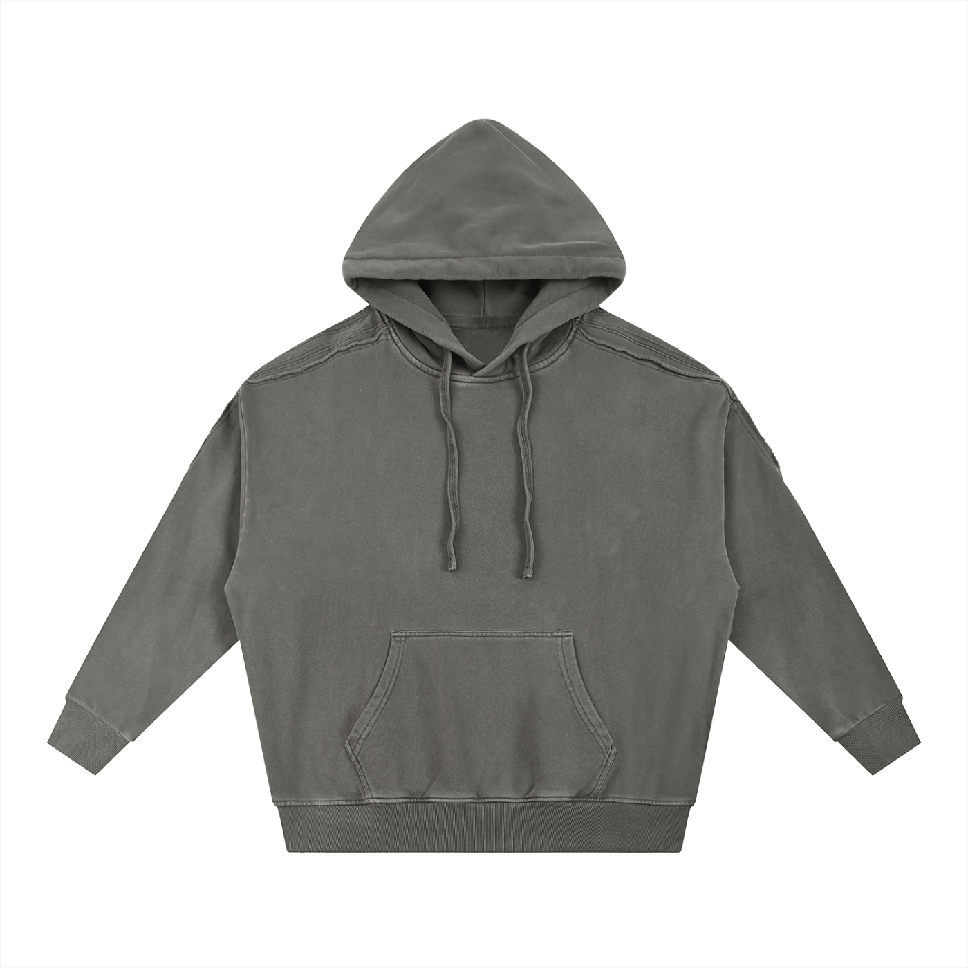 Raw Edged Hoodie