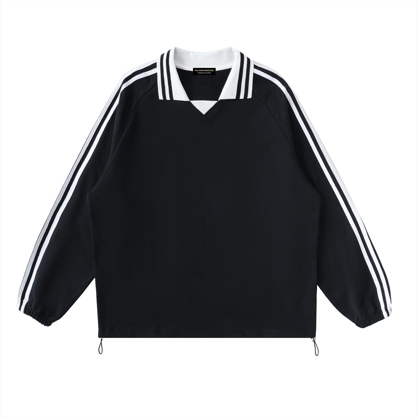 Contrast Collar Sweatshirt