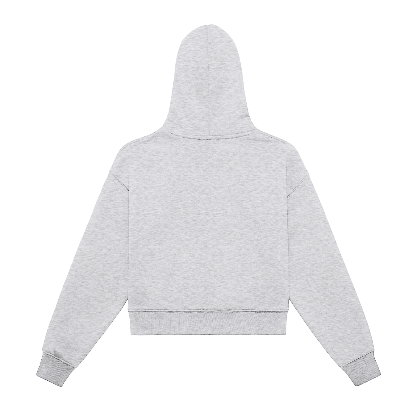 Zip-Up Cropped Hoodie
