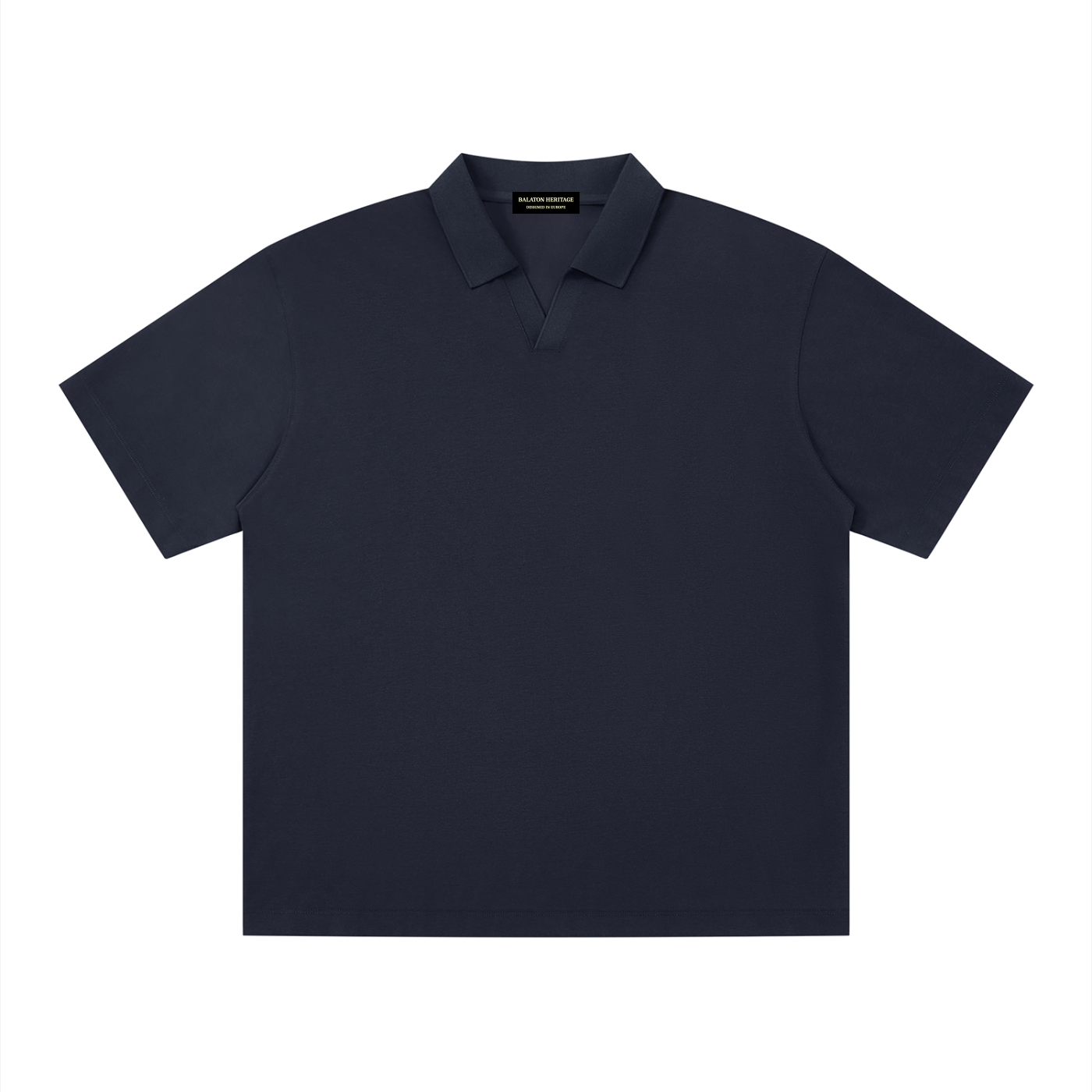 Men's Drop Shoulder Polo Shirt
