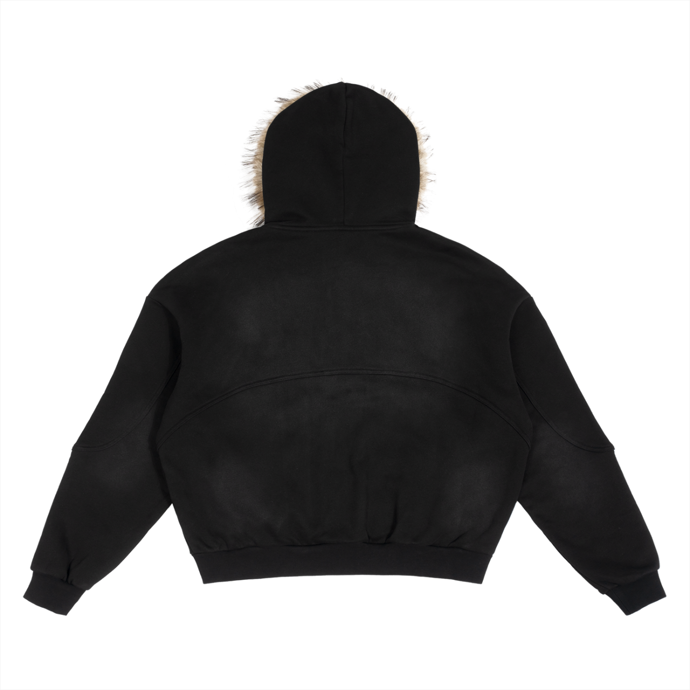 Boxy Fur Hoodie