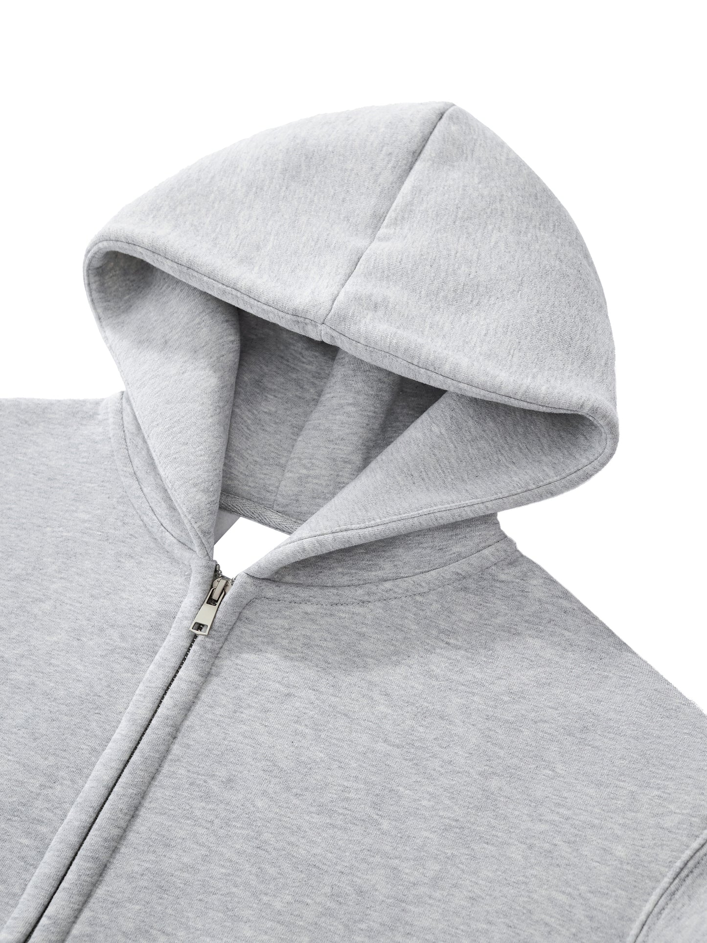 Zip-Up Cropped Hoodie