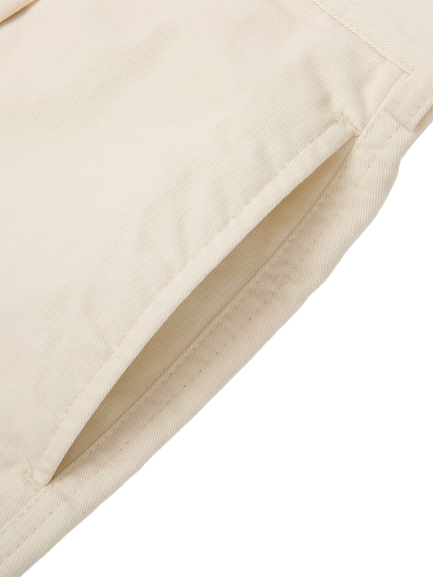 Pleated Cotton Pants