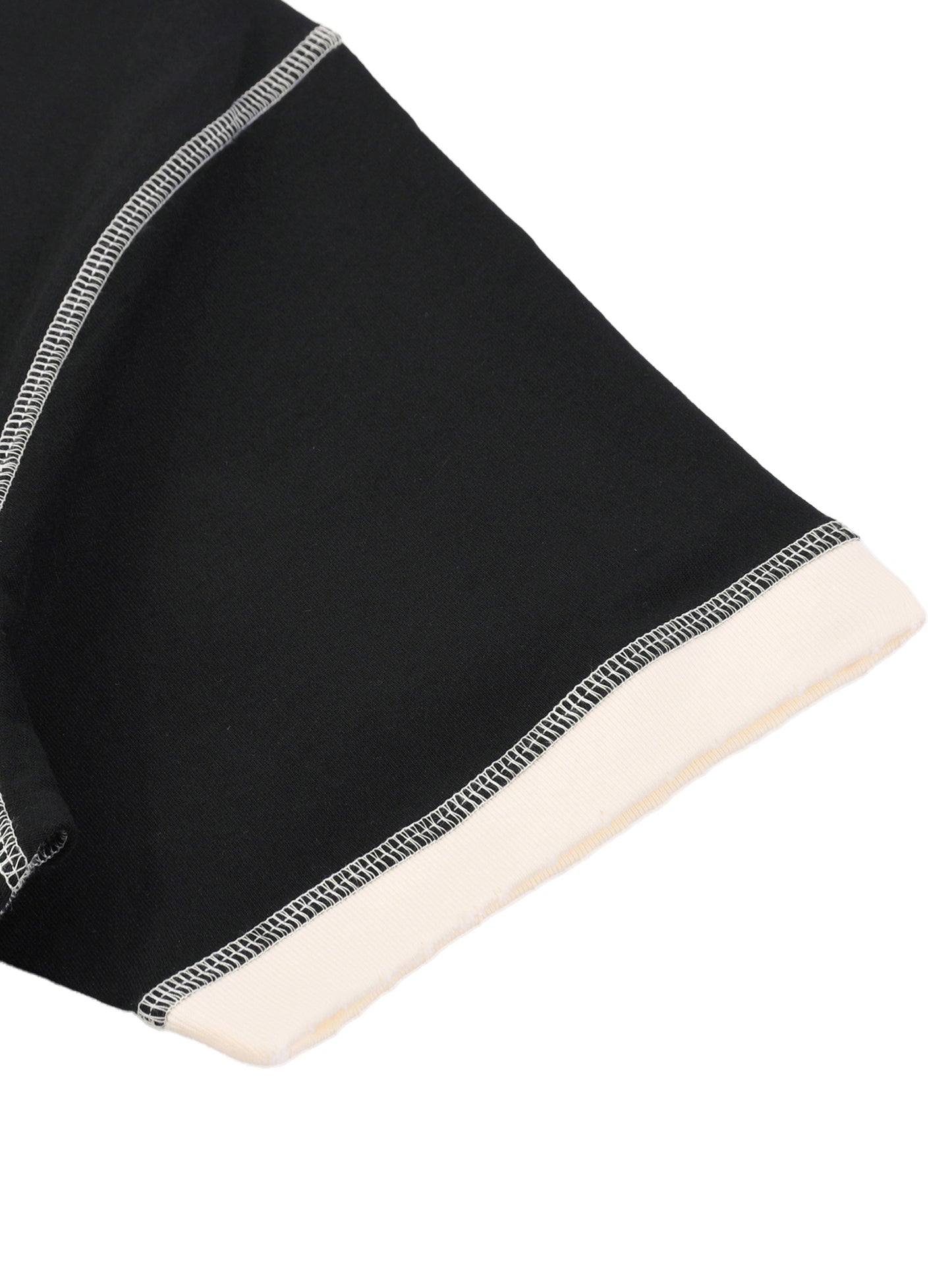 Contrast-Stitched Tee