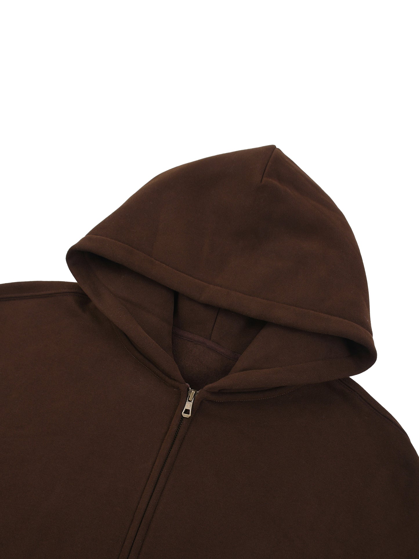 Fleeced Box-Fit Hoodie