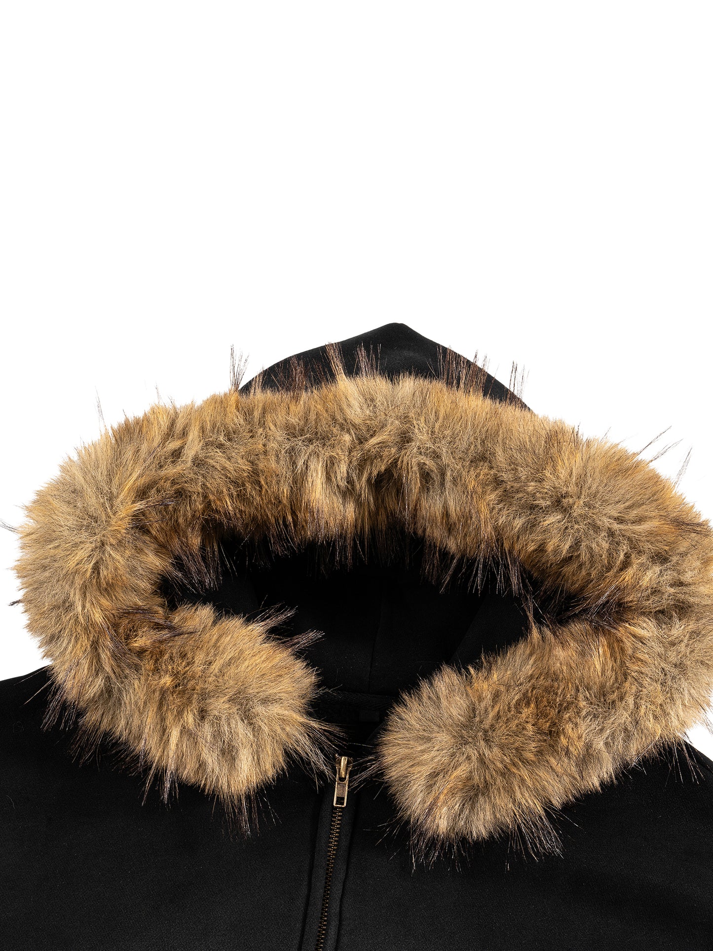 Boxy Fur Hoodie